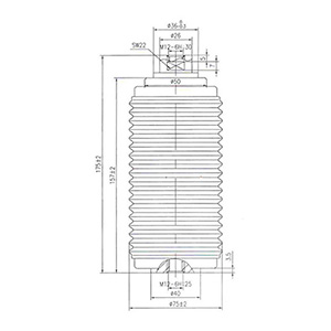ZN28 VS1斷路器用真空滅弧室(208A)
